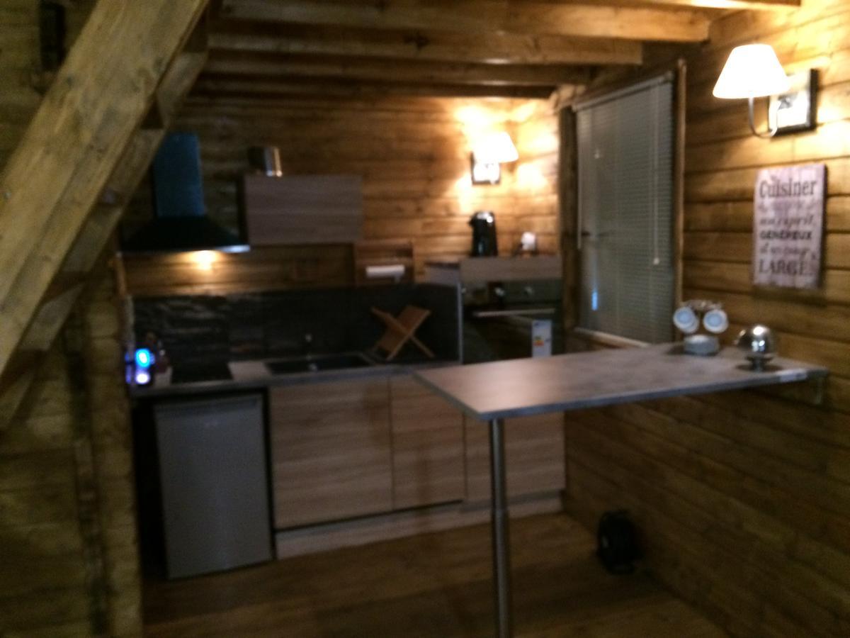Gites Les Chalets Vezzani Spa Exterior foto