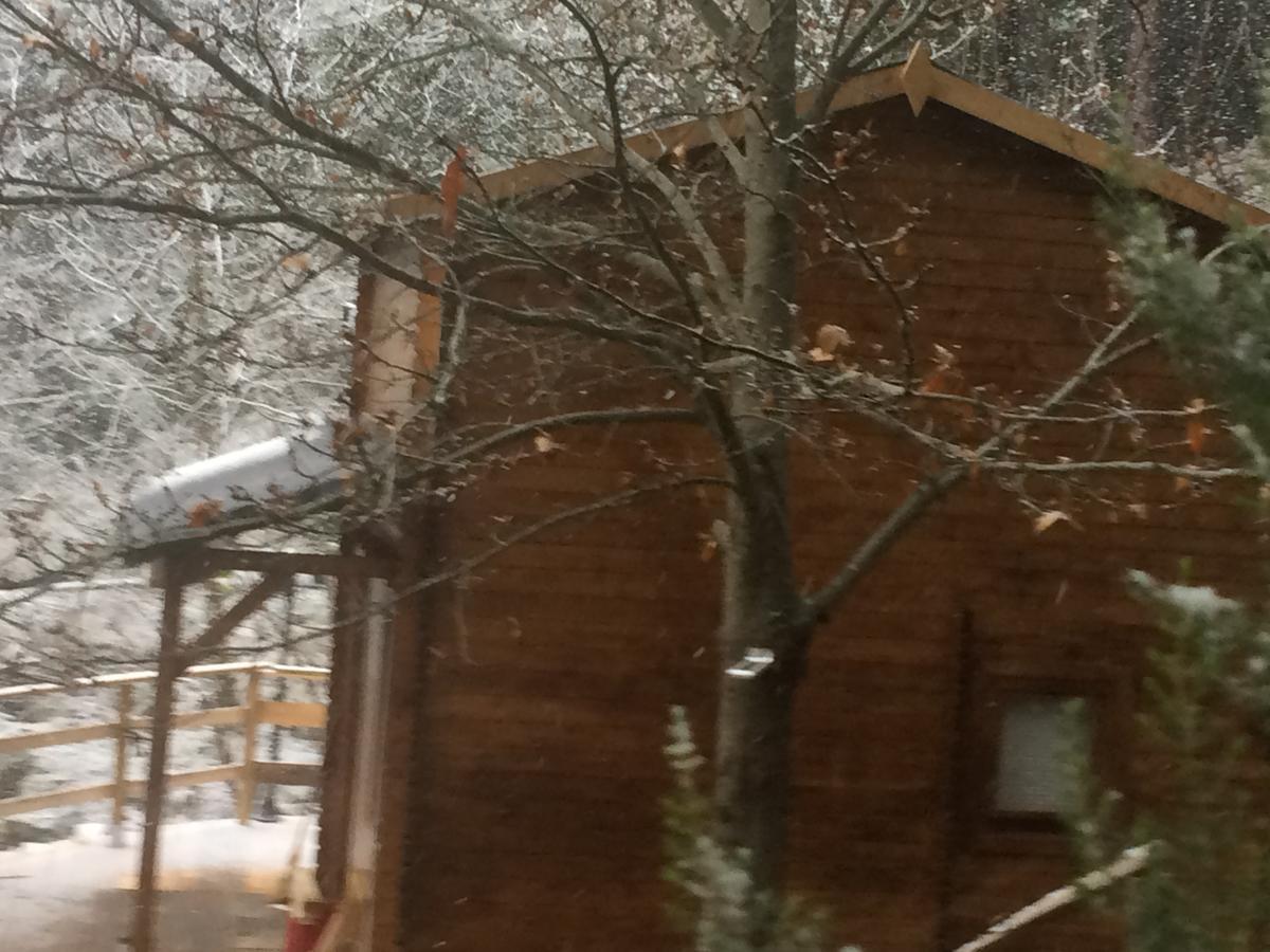 Gites Les Chalets Vezzani Spa Cameră foto