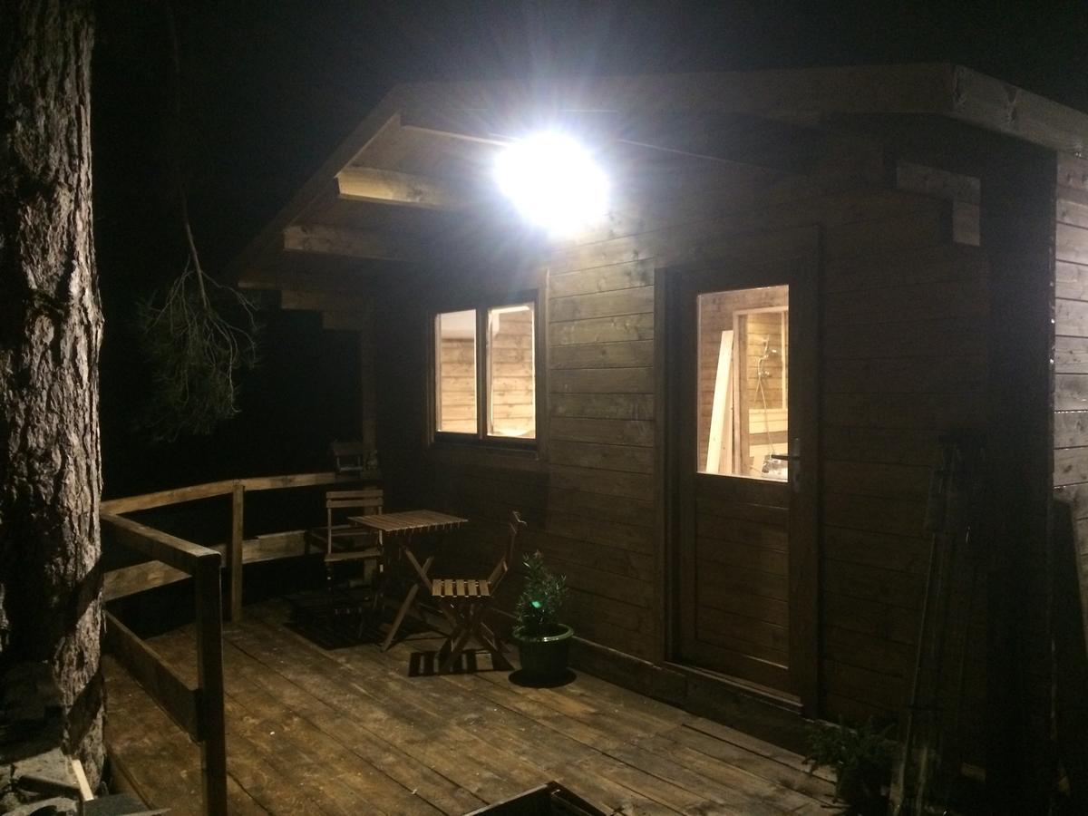 Gites Les Chalets Vezzani Spa Exterior foto