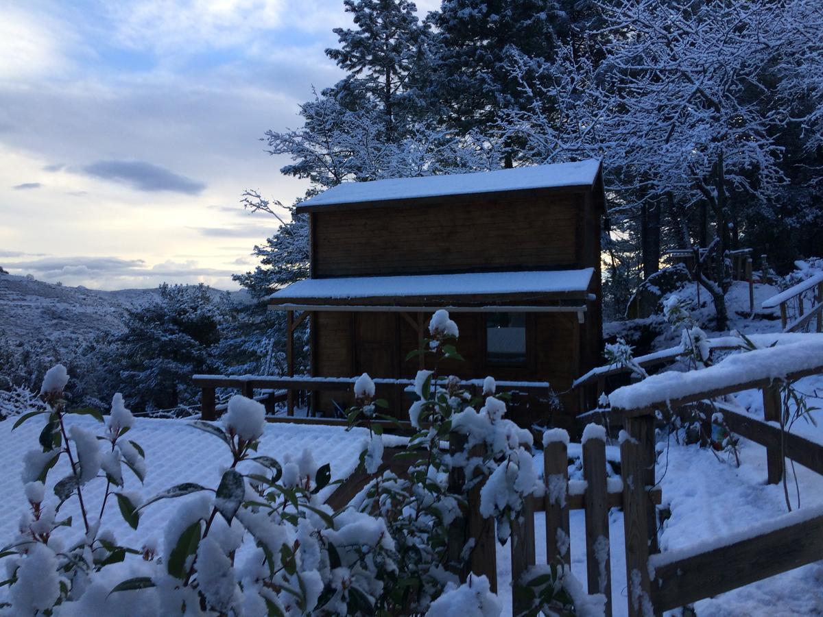 Gites Les Chalets Vezzani Spa Exterior foto