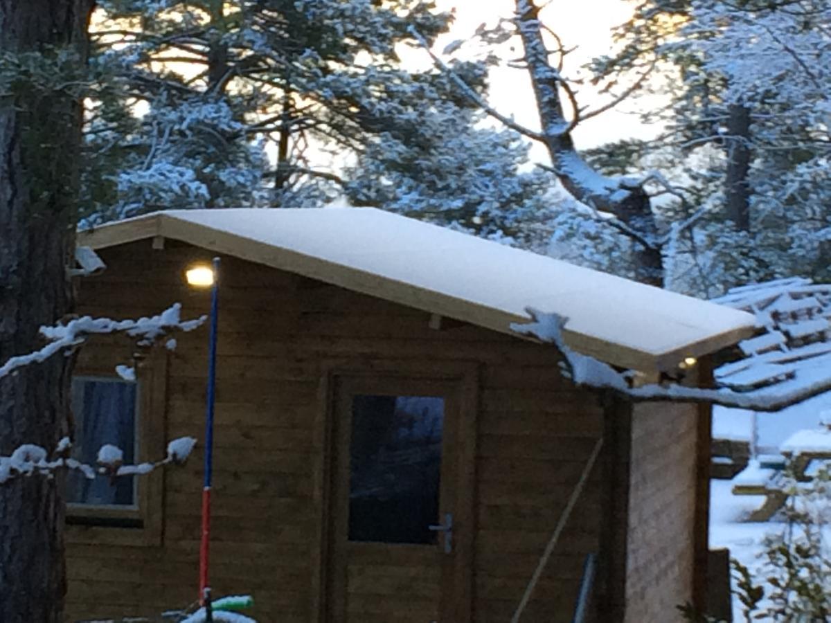 Gites Les Chalets Vezzani Spa Exterior foto