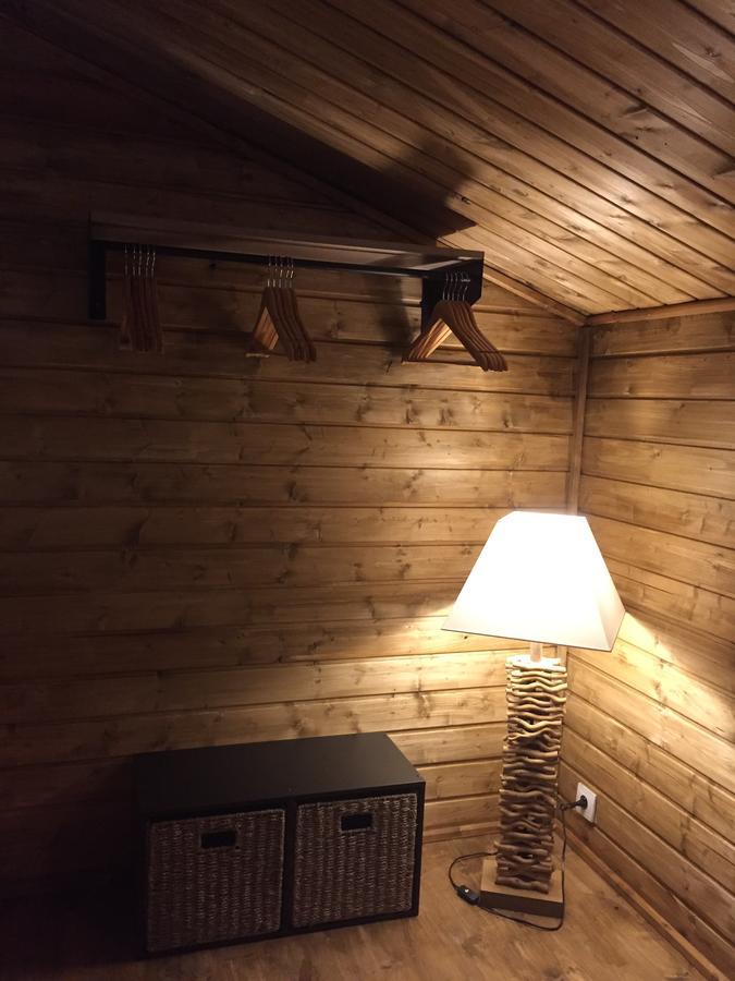 Gites Les Chalets Vezzani Spa Exterior foto
