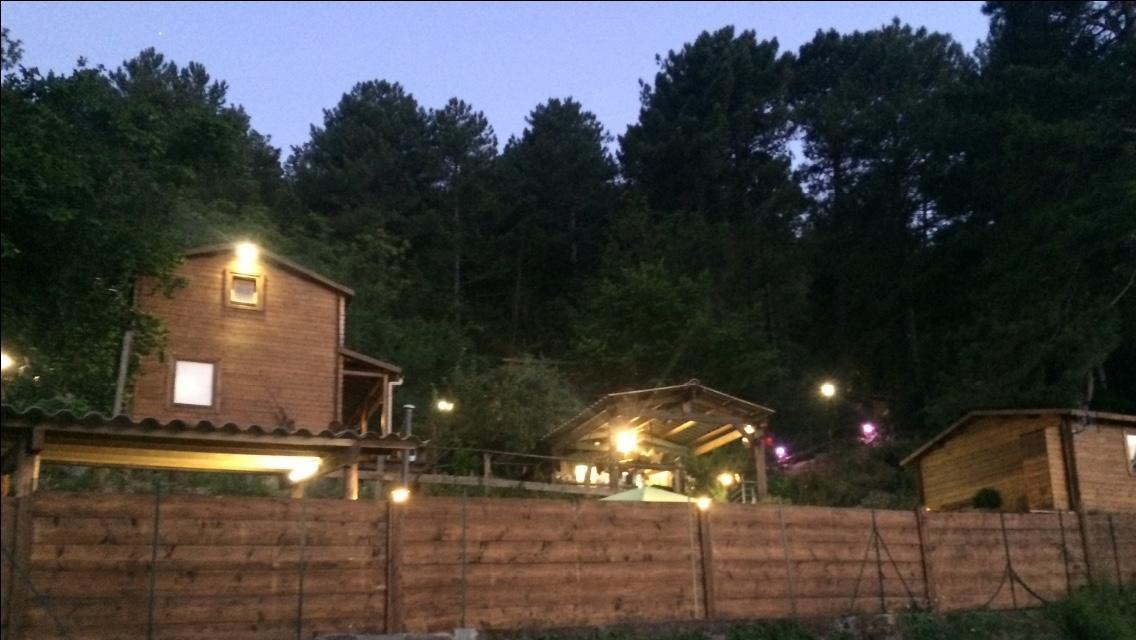 Gites Les Chalets Vezzani Spa Exterior foto