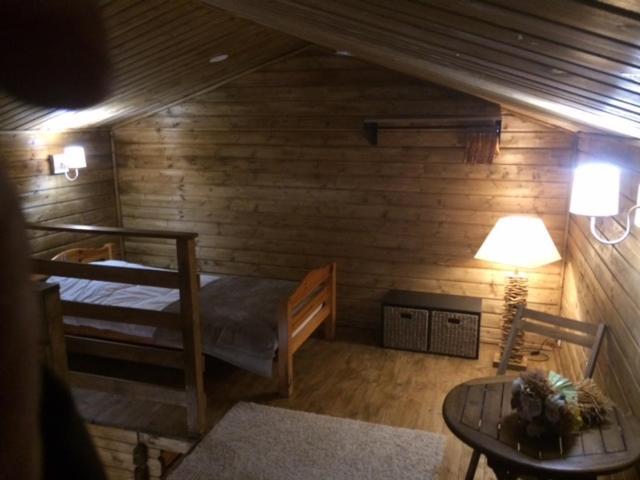 Gites Les Chalets Vezzani Spa Exterior foto